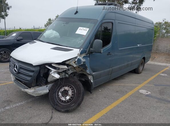 WD4PF1CD0KP156606 2019 MERCEDES-BENZ SPRINTER Gray Vista tres cuartos delantera izquierda