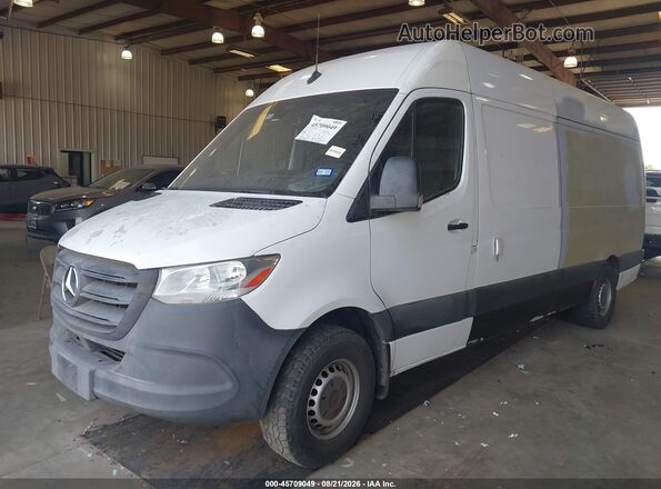 WD4PF1CD4KP066276 2019 MERCEDES-BENZ SPRINTER White Առջևի ձախ երեք քառորդ տեսարան