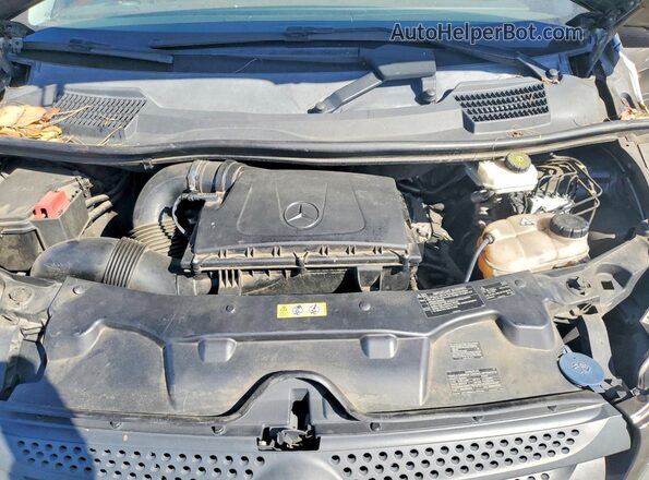 WD4PG2EE3G3104300 2016 MERCEDES-BENZ METRIS Gray Вид підкапотного простору