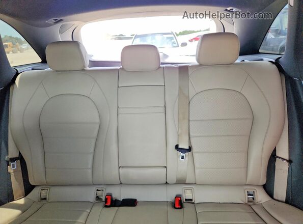 WDC0G4JB0HF163818 2017 MERCEDES-BENZ GLC-CLASS White Rear seats view