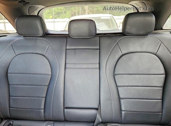 WDC0G4JB0HV008563 2017 MERCEDES-BENZ GLC-CLASS Silver უკანა სავარძლების ხედი
