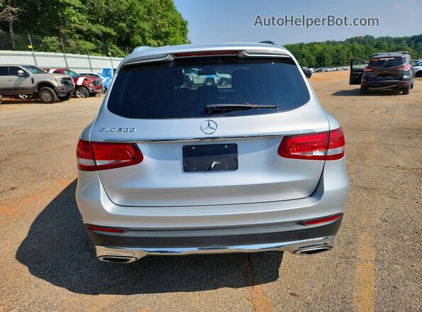 WDC0G4JB0HV008563 2017 MERCEDES-BENZ GLC-CLASS Silver უკანა ხედი