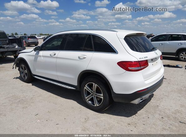 WDC0G4JB0JV056246 2018 MERCEDES-BENZ GLC 300 White Tył lewy