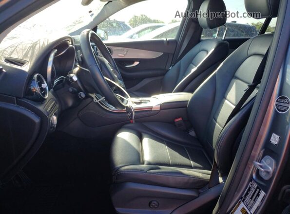 WDC0G4JB0K1005094 2019 MERCEDES-BENZ GLC-CLASS Charcoal Front interior view
