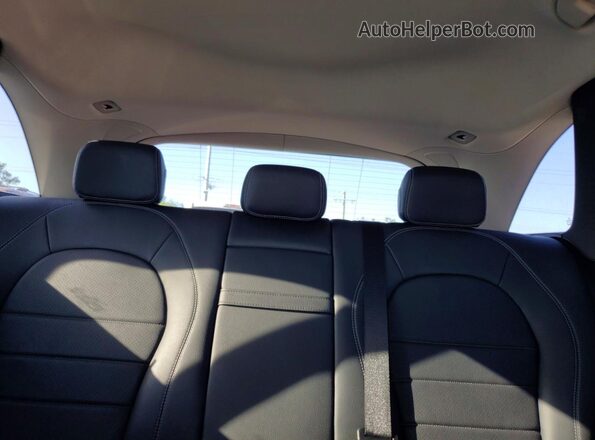 WDC0G4JB0K1005094 2019 MERCEDES-BENZ GLC-CLASS Charcoal Rear seats view