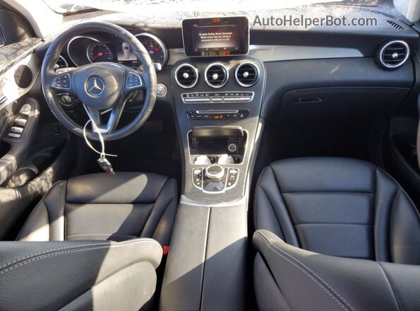 WDC0G4JB0K1005094 2019 MERCEDES-BENZ GLC-CLASS Charcoal Dashboard view