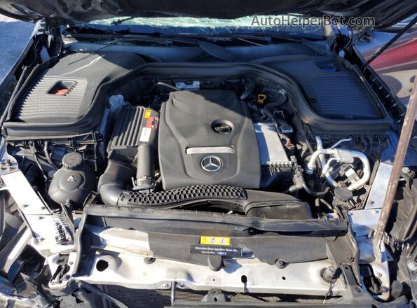WDC0G4JB0K1005094 2019 MERCEDES-BENZ GLC-CLASS Charcoal Engine compartment view