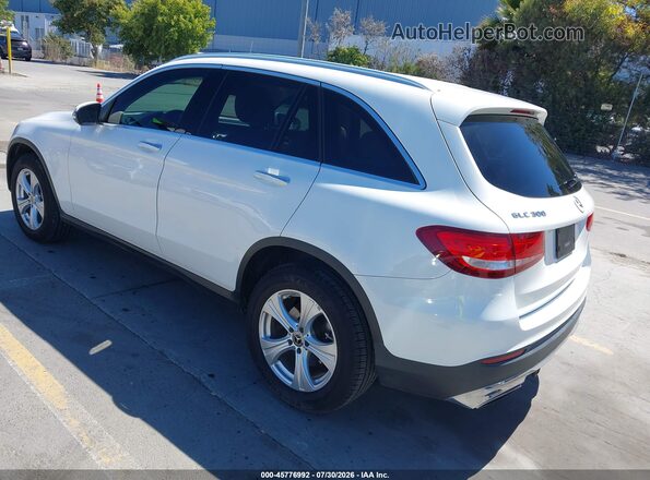 WDC0G4JB1HV011164 2017 MERCEDES-BENZ GLC 300 White Tył lewy