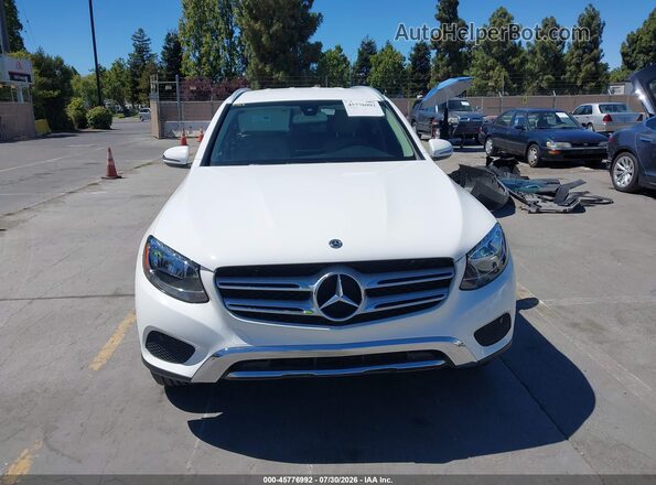 WDC0G4JB1HV011164 2017 MERCEDES-BENZ GLC 300 White Widok zestawu wskaźników