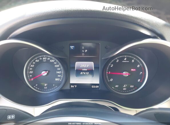 WDC0G4JB1HV011164 2017 MERCEDES-BENZ GLC 300 White Widok tylnych siedzeń