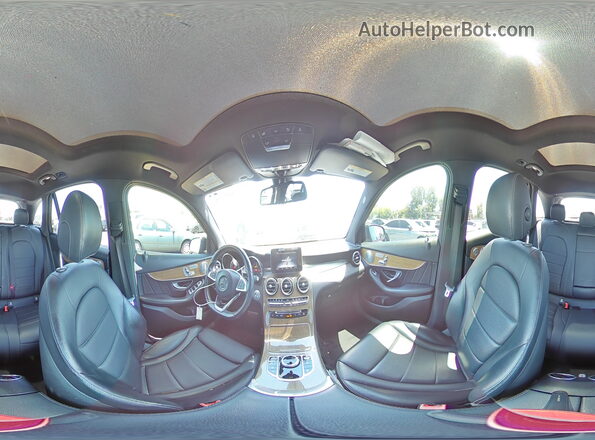 WDC0G4JB1JV019447 2018 MERCEDES-BENZ GLC-CLASS Черный Панорамный вид салона 360°