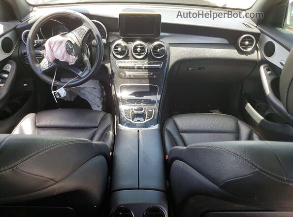 WDC0G4JB1JV020971 2018 MERCEDES-BENZ GLC-CLASS White წინა პანელის ხედი