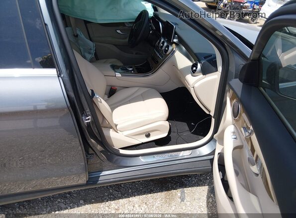 WDC0G4JB1JV036829 2018 MERCEDES-BENZ GLC 300 Gray Widok wnętrza z przodu