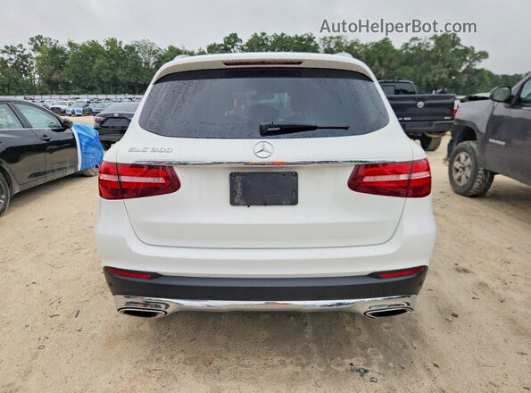 WDC0G4JB1K1000082 2019 MERCEDES-BENZ GLC-CLASS White Widok z tyłu