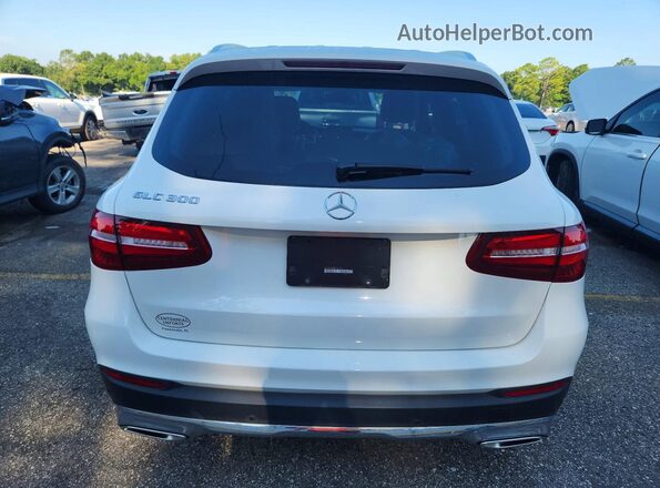 WDC0G4JB2JV024205 2018 MERCEDES-BENZ GLC-CLASS White Rear view