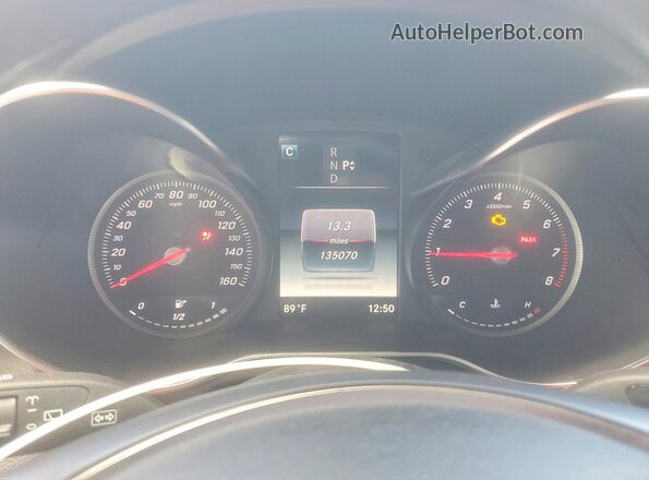 WDC0G4JB2JV034166 2018 MERCEDES-BENZ GLC-CLASS Black Instrument cluster view