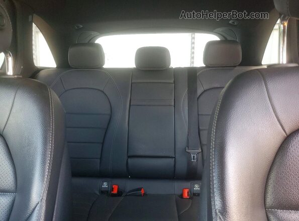 WDC0G4JB2JV034166 2018 MERCEDES-BENZ GLC-CLASS Black Rear seats view