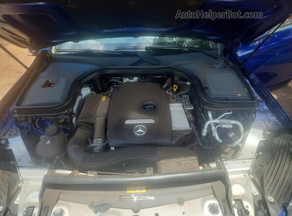 WDC0G4JB2JV038718 2018 MERCEDES-BENZ GLC-CLASS Синий Вид подкапотного пространства