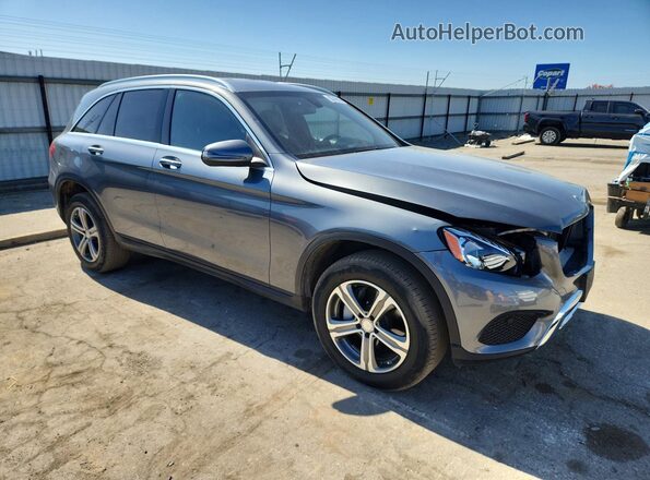 WDC0G4JB2JV056278 2018 MERCEDES-BENZ GLC-CLASS Gray Przód prawy