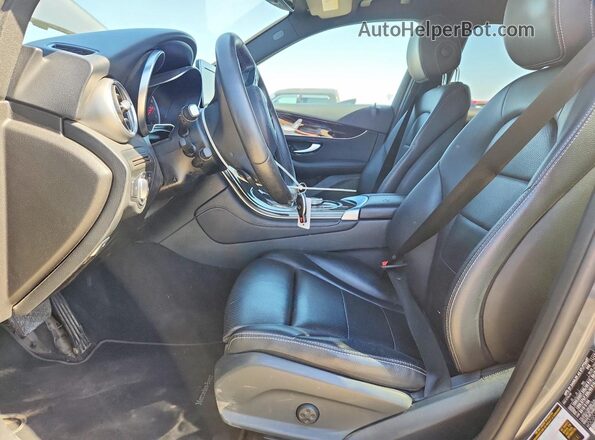 WDC0G4JB2JV056278 2018 MERCEDES-BENZ GLC-CLASS Gray Widok wnętrza z przodu