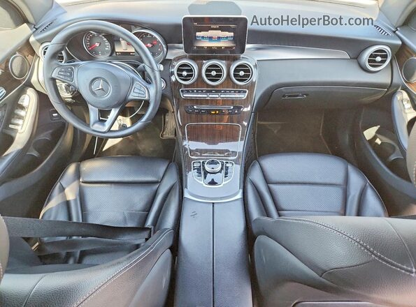 WDC0G4JB2JV056278 2018 MERCEDES-BENZ GLC-CLASS Gray Widok deski rozdzielczej