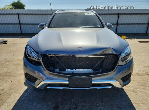 WDC0G4JB2JV056278 2018 MERCEDES-BENZ GLC-CLASS Gray Widok z przodu