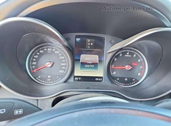 WDC0G4JB2JV056278 2018 MERCEDES-BENZ GLC-CLASS Gray Widok zestawu wskaźników