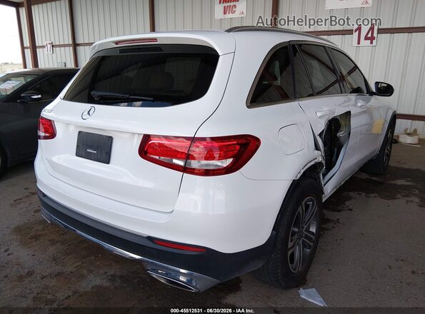 WDC0G4JB2JV087742 2018 MERCEDES-BENZ GLC 300 Белый Задняя правая четверть