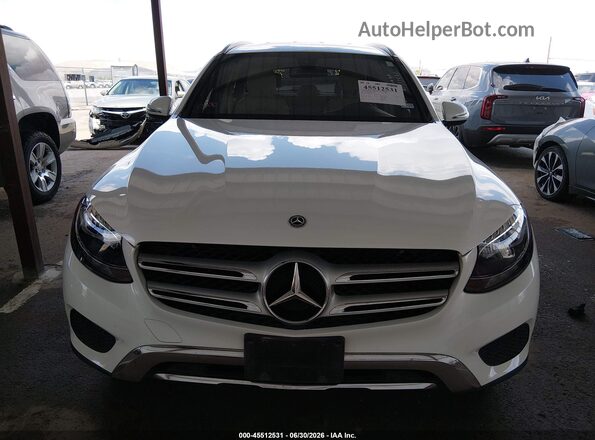 WDC0G4JB2JV087742 2018 MERCEDES-BENZ GLC 300 Белый Вид щитка приборов