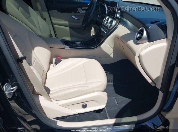 WDC0G4JB2KV138707 2019 MERCEDES-BENZ GLC 300 Black Вид салону спереду