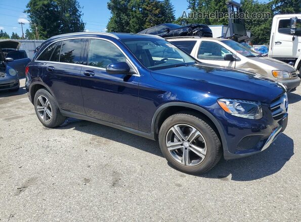 WDC0G4JB3HF199888 2017 MERCEDES-BENZ GLC-CLASS Blue Передня права чверть