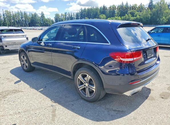 WDC0G4JB3HF199888 2017 MERCEDES-BENZ GLC-CLASS Blue Задня ліва чверть