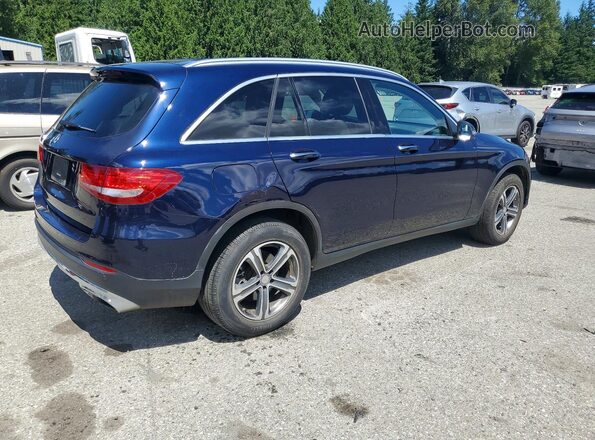 WDC0G4JB3HF199888 2017 MERCEDES-BENZ GLC-CLASS Blue Задня права чверть