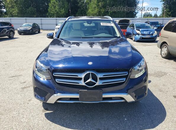 WDC0G4JB3HF199888 2017 MERCEDES-BENZ GLC-CLASS Blue Вид спереду