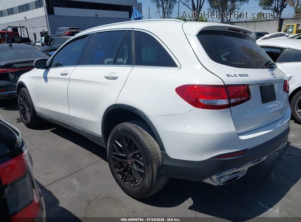 WDC0G4JB3JV046682 2018 MERCEDES-BENZ GLC 300 White Rear left