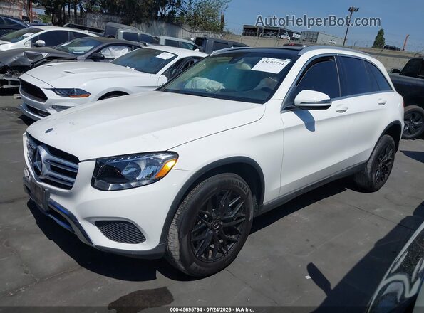 WDC0G4JB3JV046682 2018 MERCEDES-BENZ GLC 300 White Front left