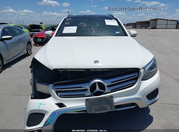 WDC0G4JB3JV065233 2018 MERCEDES-BENZ GLC 300 White Widok zestawu wskaźników