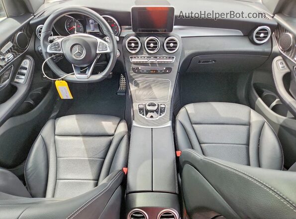 WDC0G4JB3JV065894 2018 MERCEDES-BENZ GLC-CLASS Silver წინა პანელის ხედი