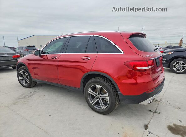 WDC0G4JB3KF529861 2019 MERCEDES-BENZ GLC-CLASS Red Rear left