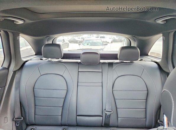 WDC0G4JB3KV161767 2019 MERCEDES-BENZ GLC-CLASS Black Rear seats view
