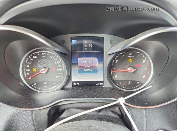 WDC0G4JB3KV161767 2019 MERCEDES-BENZ GLC-CLASS Black Instrument cluster view