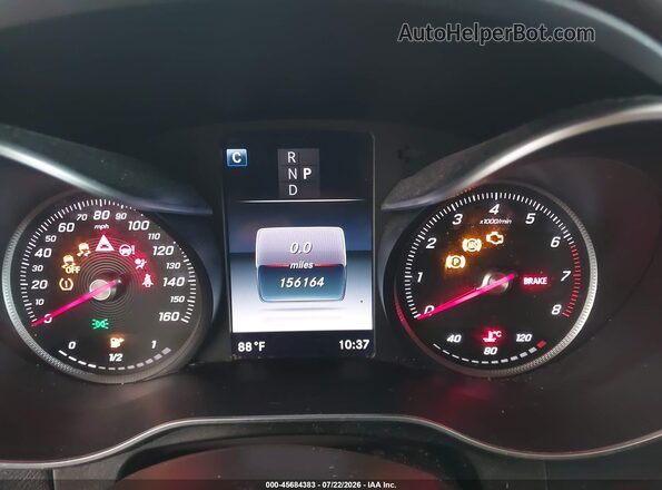 WDC0G4JB4GF023589 2016 MERCEDES-BENZ GLC 300 Белый Вид задних сидений