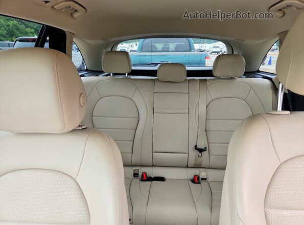 WDC0G4JB4HF200675 2017 MERCEDES-BENZ GLC-CLASS Черный Вид задних сидений