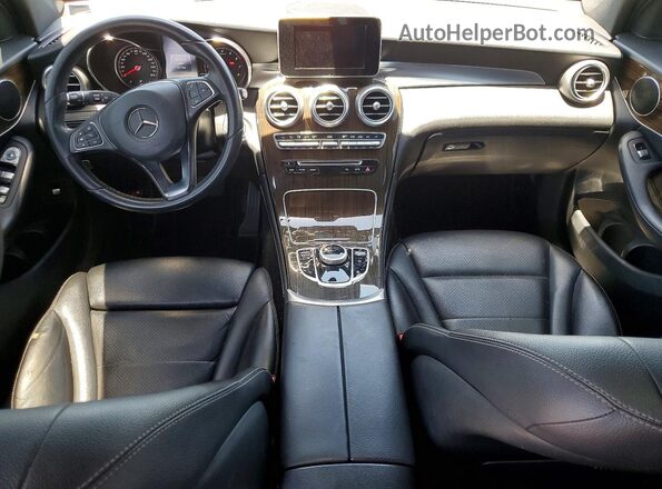 WDC0G4JB4JV049414 2018 MERCEDES-BENZ GLC-CLASS Черный Вид панели приборов