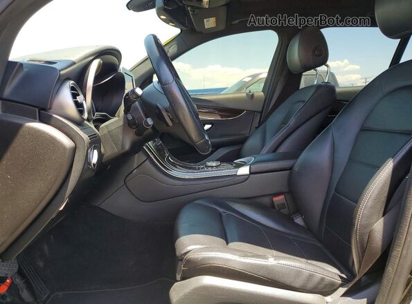 WDC0G4JB4JV049414 2018 MERCEDES-BENZ GLC-CLASS Черный Вид салона спереди