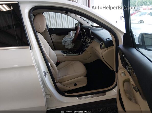 WDC0G4JB4KV126817 2019 MERCEDES-BENZ GLC 300 White Widok wnętrza z przodu