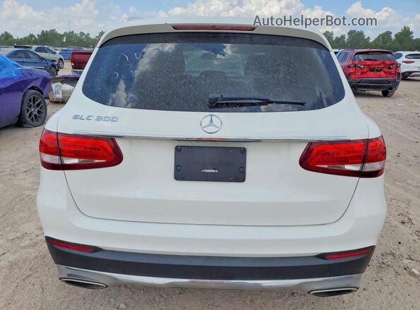 WDC0G4JB4KV136327 2019 MERCEDES-BENZ GLC-CLASS White Rear view