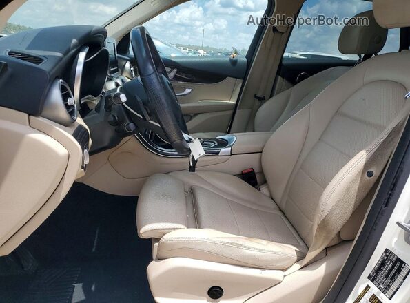 WDC0G4JB4KV136327 2019 MERCEDES-BENZ GLC-CLASS White Front interior view