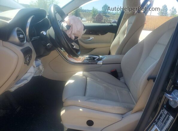 WDC0G4JB5HF122780 2017 MERCEDES-BENZ GLC-CLASS Black Вид салону спереду