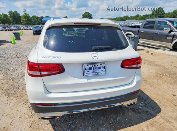 WDC0G4JB5JV057151 2018 MERCEDES-BENZ GLC-CLASS White Հետևի տեսք